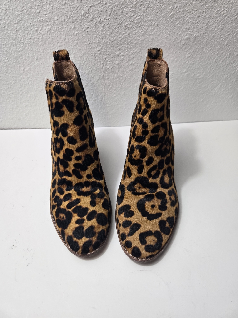 Madewell Regan Boot In Leopard Calf Hair - Size 6.5